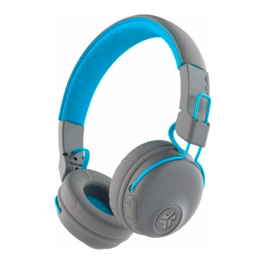 Беспроводные наушники Jlab Studio Wireless Grey/Blue (IEUHBASTUDIORGRYBLU4) - цена, характеристики, отзывы, рассрочка, фото 1