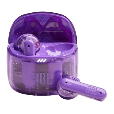 Беспроводные наушники JBL Tune Flex Ghost Edition Purple (JBLTFLEXGPUR) - цена, характеристики, отзывы, рассрочка, фото 1