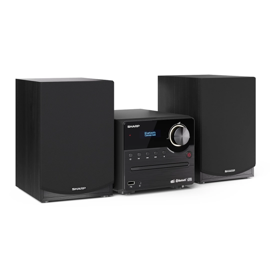 Музыкальный центр Sharp DAB+ Hi-Fi Micro System XL-B517D(BK)