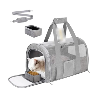 Рюкзак-переноска для животных NN Pet Outdoor Travel Cat Carrier Bag APJ039 Серый - цена, характеристики, отзывы, рассрочка, фото 1
