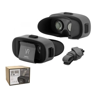 Очки виртуальной реальности Remax VR Box RT-V04 Black - цена, характеристики, отзывы, рассрочка, фото 1