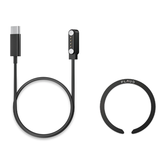 Зарядный кабель и магнитное кольцо для диктофона Plaud Note ChatGPT Empowered AI Voice Recorder