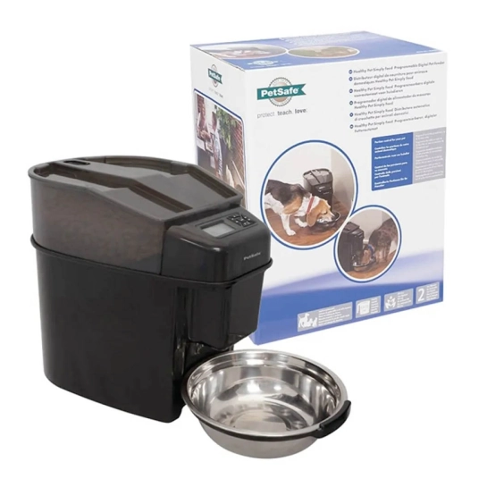 Автоматична годівниця PetSafe Healthy Pet, з таймером, для котів та собак, на 12 порцій (PFD19_15521)