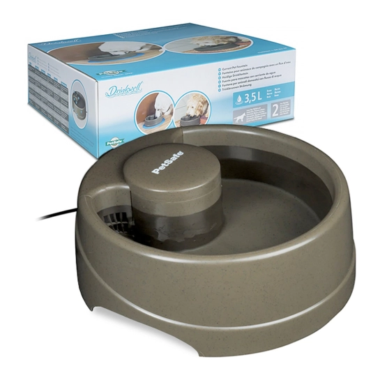 Фонтан-поїлка для собак PetSafe Drinkwell Current Коричневий