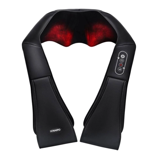 Массажер для шеи Naipo Shoulder & Neck Massager with Shiatsu Kneading Massage and Heat MGS-150DC