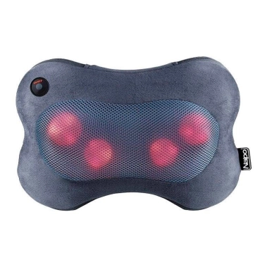 Масажер-подушка Naipo Back and Neck (Ultra-soft Plush Fabric) MGP-129M - цена, характеристики, отзывы, рассрочка, фото 1