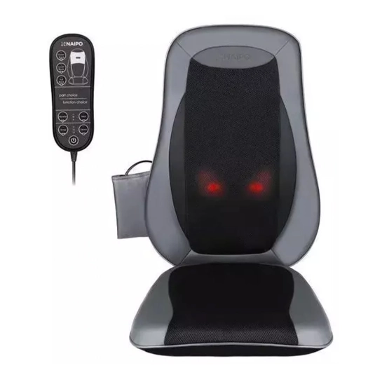Массажная накидка на кресло Naipo Neck & Back Massager MGBK-2606H