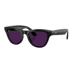 Смарт-очки Ray-Ban Meta Skyler - Shiny Black Frame with Clear/Amethyst Transitions Lenses (RW4010 601/CH 52)