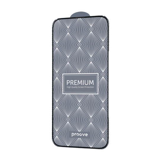Стекло Proove Premium для iPhone 16 Pro Black - цена, характеристики, отзывы, рассрочка, фото 1