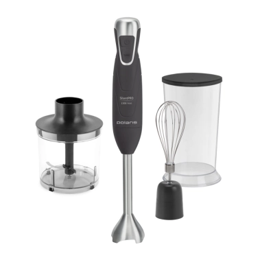 Блендер занурювальний POLARIS PHB 1302 Silent Сірий - цена, характеристики, отзывы, рассрочка, фото 1