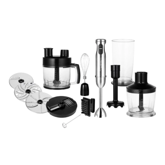 Блендер погружной POLARIS PHB 1604AL CUBE Нержавеющая сталь/черный