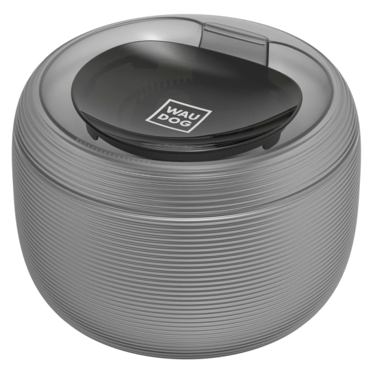 Фонтан-поїлка для собак і кішок автоматичний WAUDOG з підсвічуванням, 2,5 л, Чорний