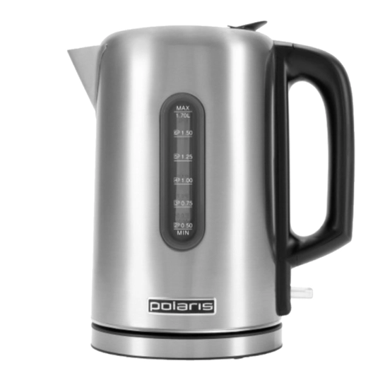 Електрочайник POLARIS PWK 17101CA Water Way Pro Сталевий