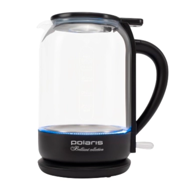 Электрочайник POLARIS PWK 17103CGL Water Way Pro Черный - цена, характеристики, отзывы, рассрочка, фото 1