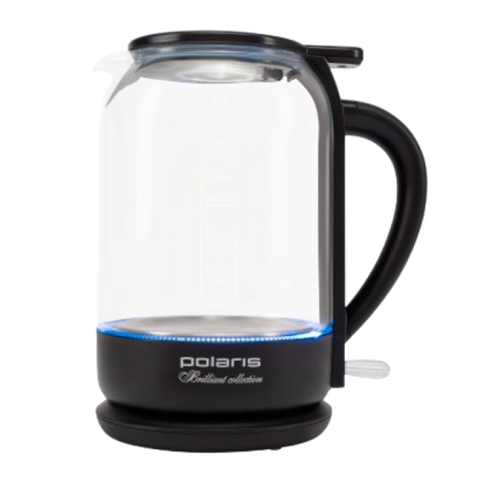 Електрочайник POLARIS PWK 17103CGL Water Way Pro Чорний