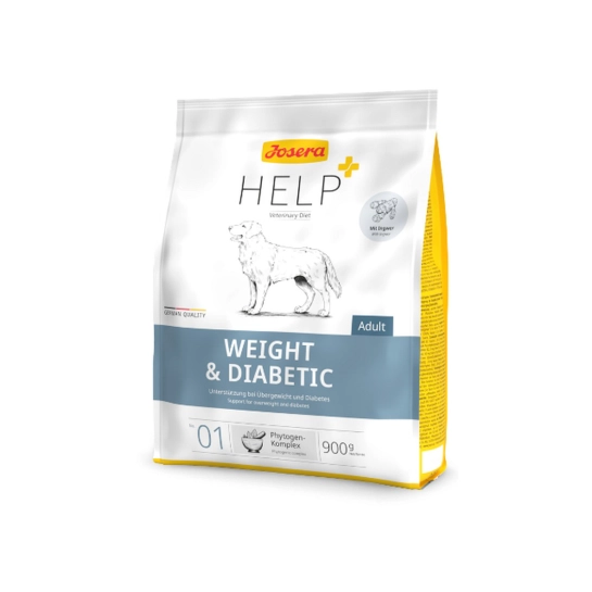 Сухой корм для собак Josera Help Weight & Diabetic Dog, 0,9 кг (50011641)