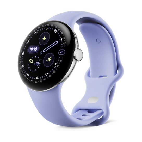 Смарт-годинник Google Pixel Watch 4 41 mm LTE Polished Silver Aluminum case/Iris Active Band