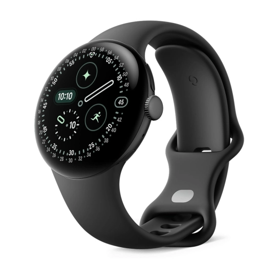 Смарт-часы Google Pixel Watch 4 41 mm LTE Matte Black Aluminum case/Obsidian Active Band