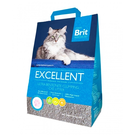 Наполнитель для кошачьего туалета Brit Fresh Excellent бентонитовый, 10 кг (200260019)