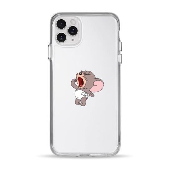 Чехол Pump Clear Case for iPhone 11 Pro Max Baby Mouse