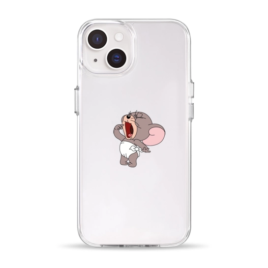 Чехол Pump Clear Case for iPhone 14 Baby Mouse