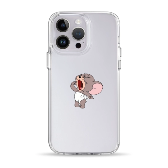 Чохол Pump Clear Case for iPhone 14 Pro Baby Mouse