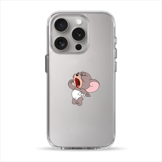 Чохол Pump Clear Case for iPhone 15 Pro Baby Mouse - ціна, характеристики, відгуки, розстрочка, фото 1