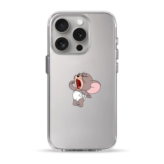 Чохол Pump Clear Case for iPhone 15 Pro Baby Mouse