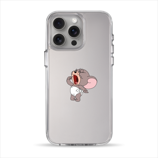 Чехол Pump Clear Case for iPhone 15 Pro Max Baby Mouse - цена, характеристики, отзывы, рассрочка, фото 1