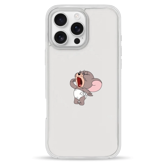 Чехол Pump Clear Case for iPhone 16 Pro Baby Mouse