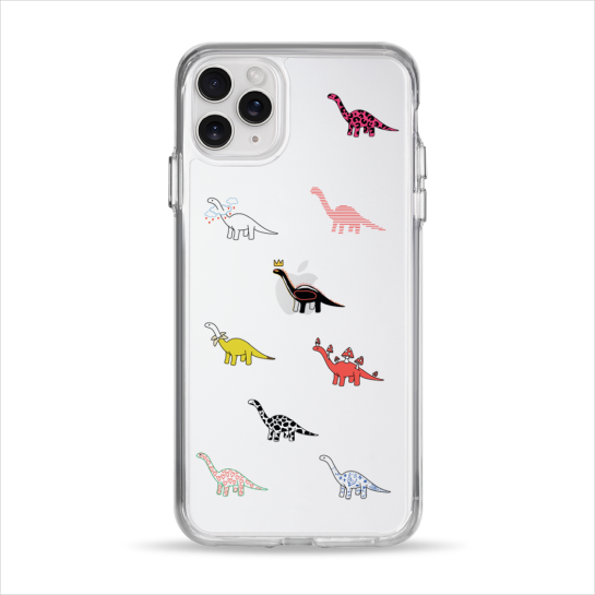 Чохол Pump Clear Case for iPhone 11 Pro Max Dino Parade - ціна, характеристики, відгуки, розстрочка, фото 1