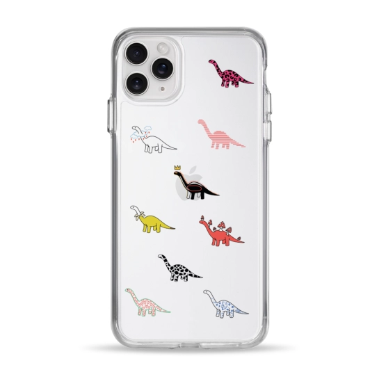 Чохол Pump Clear Case for iPhone 11 Pro Max Dino Parade