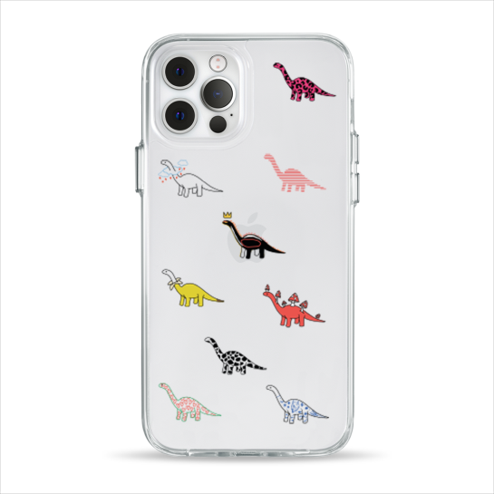 Чохол Pump Clear Case for iPhone 12 Dino Parade - ціна, характеристики, відгуки, розстрочка, фото 1