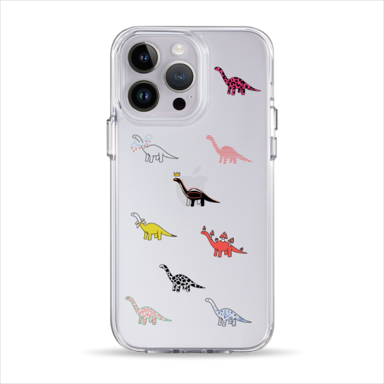 Чехол Pump Clear Case for iPhone 14 Pro Max Dino Parade - цена, характеристики, отзывы, рассрочка, фото 1
