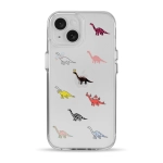Чехол Pump Clear Case for iPhone 15 Dino Parade