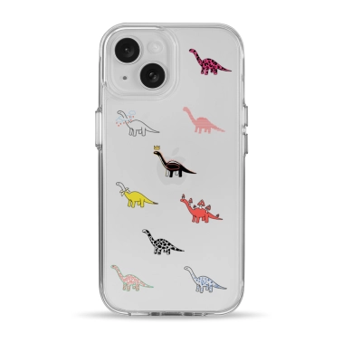 Чехол Pump Clear Case for iPhone 15 Dino Parade - цена, характеристики, отзывы, рассрочка, фото 1