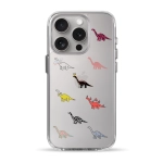 Чехол Pump Clear Case for iPhone 15 Pro Dino Parade