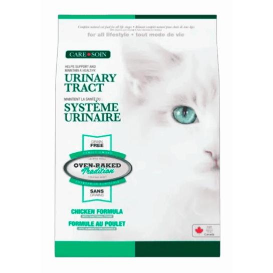 Сухой корм Oven-Baked Tradition Urinary беззерновой сбалансированный для кошек из свежего мяса курицы, 4,54 кг (9740-10)