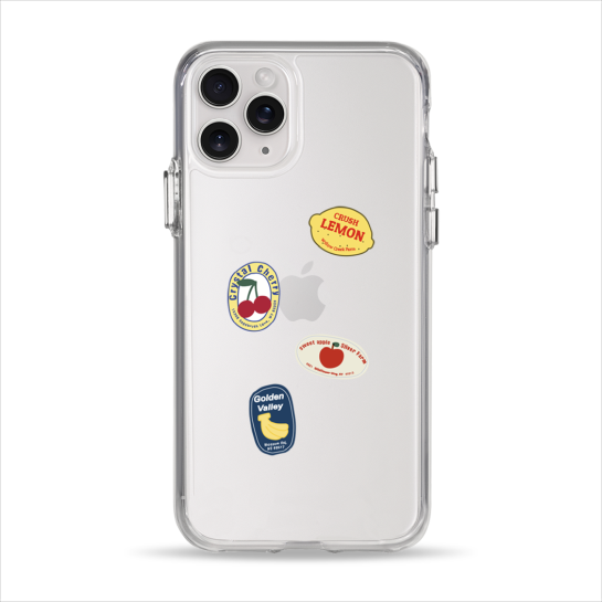 Чохол Pump Clear Case for iPhone 11 Pro Fruit Label - ціна, характеристики, відгуки, розстрочка, фото 1