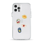 Чехол Pump Clear Case for iPhone 12 Fruit Label