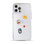 Чехол Pump Clear Case for iPhone 12 Pro Max Fruit Label