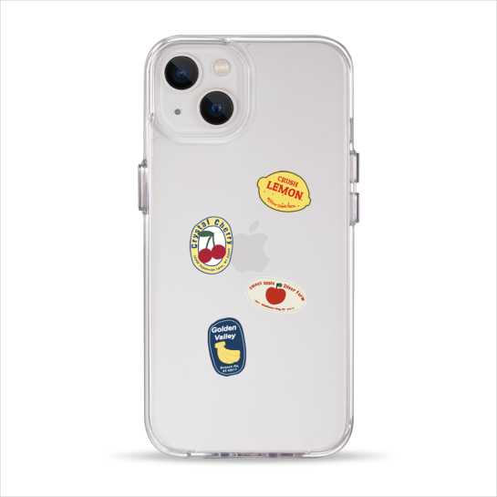 Чехол Pump Clear Case for iPhone 13 Fruit Label - цена, характеристики, отзывы, рассрочка, фото 1