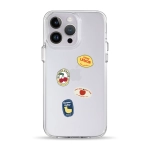 Чехол Pump Clear Case for iPhone 14 Pro Fruit Label