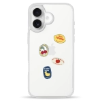Чохол Pump Clear Case for iPhone 16 Fruit Label