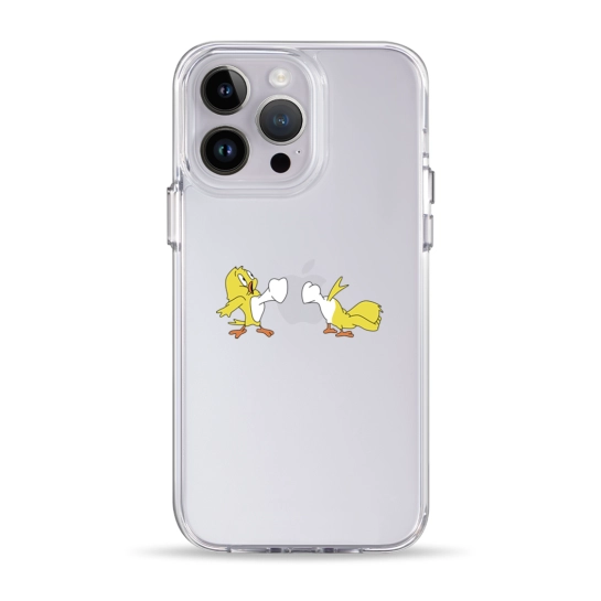 Чохол Pump Clear Case for iPhone 14 Pro Max Chick Love