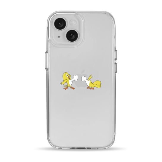 Чохол Pump Clear Case for iPhone 15 Chick Love