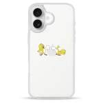 Чехол Pump Clear Case for iPhone 16 Chick Love