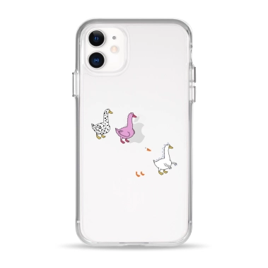 Чехол Pump Clear Case for iPhone 11 Duck Gang - цена, характеристики, отзывы, рассрочка, фото 1