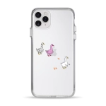 Чехол Pump Clear Case for iPhone 11 Pro Max Duck Gang