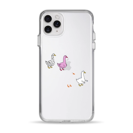 Чохол Pump Clear Case for iPhone 11 Pro Max Duck Gang
